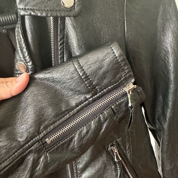 Laura PU biker jacket - Picture 6 of 9